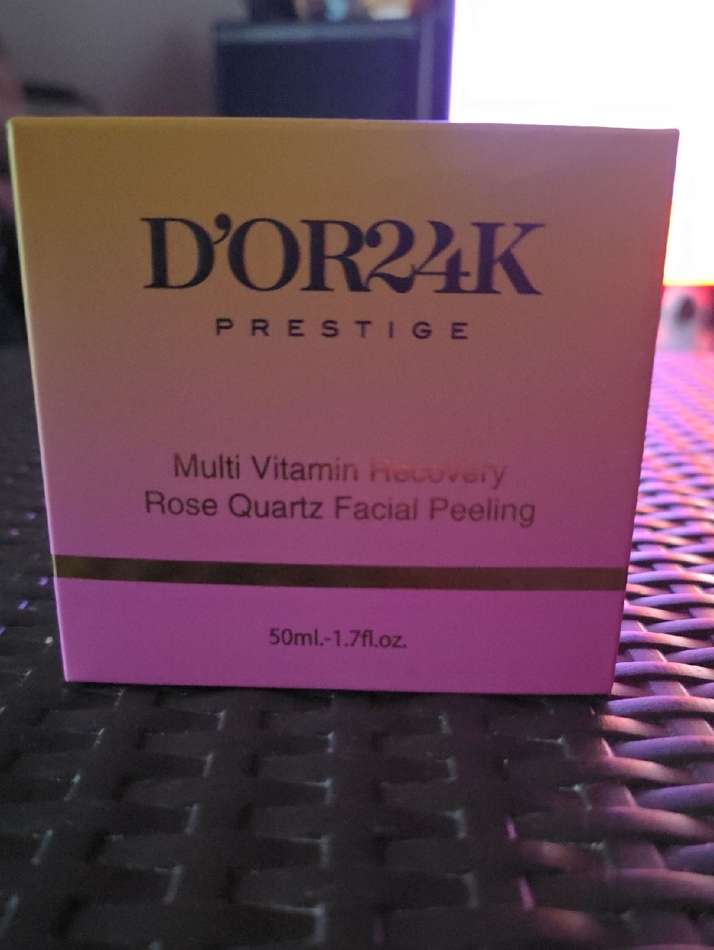 D'OR24K Prestige Multi Vitamin Recovery Rose Quartz Facial Peeling